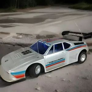 Vtg. Radio Shack BMW M1 Tandy RC Car With Box Untested Hong Kong - Picture 1 of 16