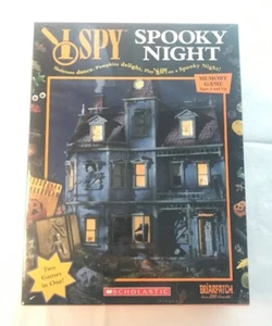 Scholastic I Spy Spooky Night 2 In 1 Memory Riddle Card Game Halloween 2007 - Picture 1 of 5