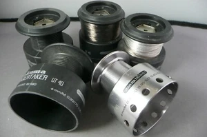 OKUMA UNDERTAKER UT30/40 REEL BODY FOR PARTS+SPOOLS**IBF/INTERCEPTOR COMPATIBLE - Picture 1 of 36