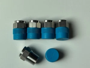 Swagelok SS Pipe Fitting, Pipe Plug, 3/8 in. Male ISO Tapered Thread SS-6-P-RT - Picture 1 of 1