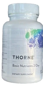 Thorne  Basic Nutrients 2/Day 60 Capsules - 30 Servings Exp 12/25 - Picture 1 of 1