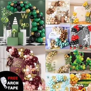 100 BALLOON ARCH KIT  Balloons Garland Wedding Baby Shower Birthday Party Decor - Picture 1 of 17