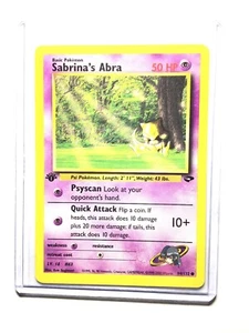 SABRINA’S ABRA - 1ª Edición Gimnasio Desafío - 94/132 - Común - Pokemon - Casi Nuevo - Imagen 1 de 1