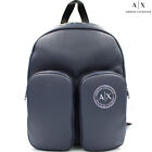 Ax Armani Exchange Zaino Da Uomo Blu Grande Con Due Tasche Frontali Sconto  40