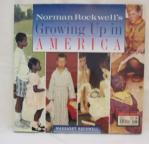 NORMAN ROCKWELL'S GROWING UP IN AMERICA (1998) HC ~Captured people's lives~ - Picture 1 of 2