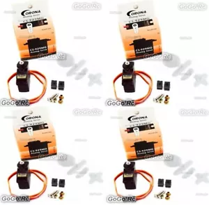 4 Stück Corona CS-929MG Metallgetriebe Analog Servo für Trex T-Rex Hubschrauber 250 450 - Bild 1 von 4