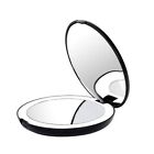 Portable Folding  with LED Light Makeup , 10X Magnifying Glass, 12 Lamp9872