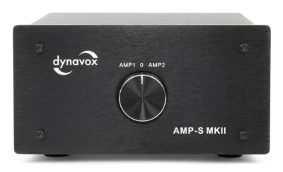 Dynavox -AMP-S MKII- Verstärker-/Lautsprecher-Umschalter - Schwarz - HighEnd - Bild 1 von 4