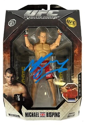 迈克尔·比斯平亲笔签名限量版人偶 UFC The Count JSA 正品证书 — 第 1/3 张图片