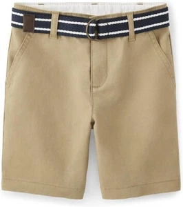 NWT Gymboree Khaki Shorts With Removable Belt Boy's Size 12 - Picture 1 of 2