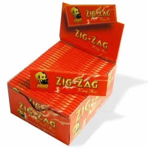 Caja Completa de 50 Folletos Zig Zag Tamaño King Papeles Rojos Envío Gratuito - Imagen 1 de 1