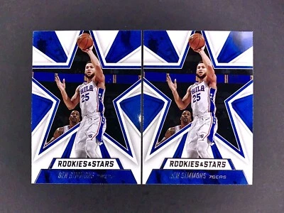 2020-21 Panini Chronicles Rookies & Stars Ben Simmons #668 2 Card - Image 1 of 2