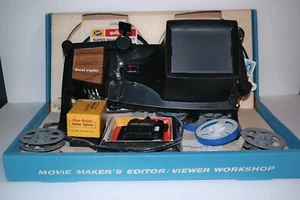 Vintage Hudson HP Dual Eight 8mm Editor Kit / Super 8 Film / View Edit Movies - Bild 1 von 3