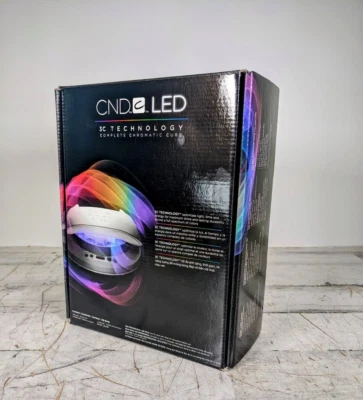 CND LED 3C TECHNOLOGY COMPLETE CHROMATIC CURE 09200 NAIL LAMP- (NEW) - Image 1 of 4