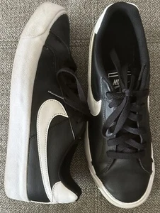 NIKE Mujer Clásico Retro Tenis Za Negro Blanco TALLA 8.5 Usado en Excelente Condición - Imagen 1 de 12