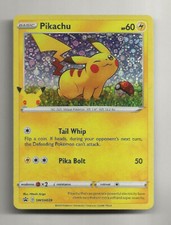 2021 PiKACHU General Mills Cereal 25th Anniversary Holo Promo Pokemon Card MINT