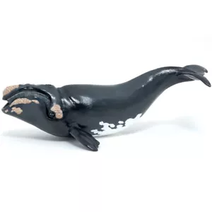 More details for papo right whale marine animal collectable figure hand painted 12cm long ages 3+