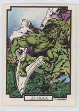 1989 Comic Images Marvel Best of John Byrne Hulk #25 d8k
