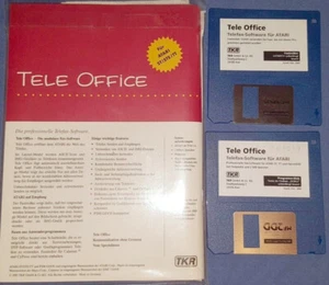 Rare TELE OFFICE (+ GDOS) logiciel software ATARI ST / STE / MEGA / TT - d82 - Photo 1/2