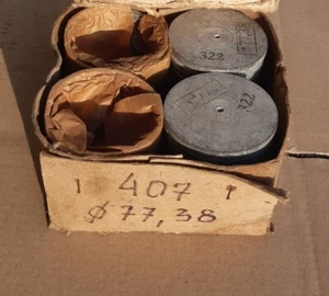 Pistones para Moskvich 407-408. d=77,38 (tamaño de reparación. + 1,5) De colección - Imagen 1 de 2