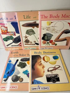Bundle of 5 Ginn Science Children's Paperback Science Books Inc The Body Machine - Imagen 1 de 6