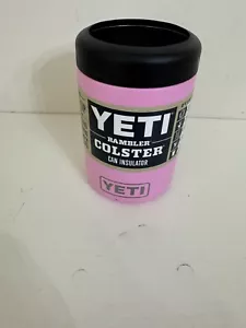 New YETI Limited Edition Power Pink Rambler Colster Can Insulator - Picture 1 of 4