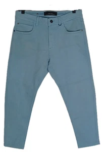 Zara Man Jeans Pants Youth Color Shady Blue Size 30 - Picture 1 of 7