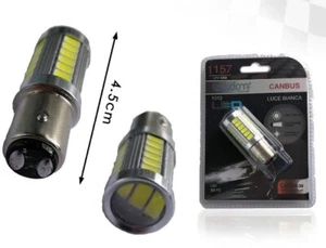 X Bombilla Lámpara De Auto LED 1021 1157 10W 12V Luz Blanca WIS - Imagen 1 de 1