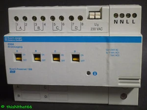 Busch-Jaeger 6994 Powernet EIB KNX Binärausgang Schaltaktor 4fach mit Handbed. - Bild 1 von 1