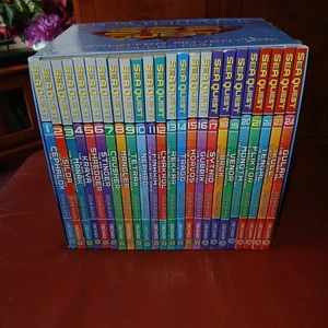 Sea Quest Series 1-6 24 Books Slipcase Edition Collection Set By Adam Blade - Picture 1 of 5