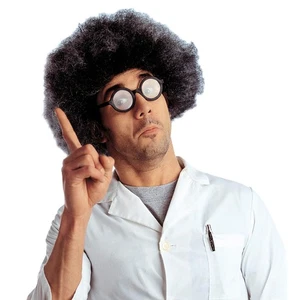 Studenten Brille Professor Nerd Brille Professorenbrille Lehrer Pauker Student - Bild 1 von 3