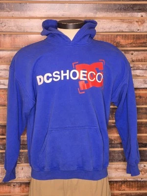 Vintage Y2K DC Shoe Co. Pullover Graphic Hoodie Large - Image 1 of 4