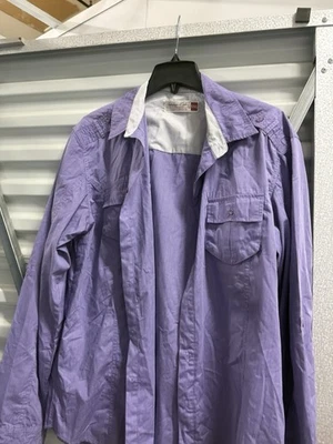 Sovereign Code Shirt Long Sleeve Button Up Pockets Size XXL - Image 1 of 4