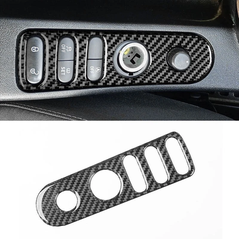 Espejo retrovisor coche caja de cambios panel de ajuste moldura para Seat Leon 2005-2012 Foto 1 de 4