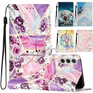 Painting Pattern Wallet Case Phone Case Cover for Samsung A33 A55 A16 A06 A05S - Picture 1 of 22