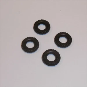 Matchbox King Size K 15 Merryweather Fire Engine Set of 4 Tyres Pack #88 - Picture 1 of 5