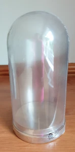 CELLOPHANE SIGILLATO IKEA HARLIGA VETRO CUPOLA CLOCHE VETRINA 20CM - Foto 1 di 3