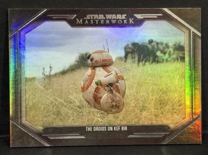 2024 Masterwork Star Wars #BTS-15 BB-8 & D-0 The Droids On Kef Bir Foil /299 - Picture 1 of 4