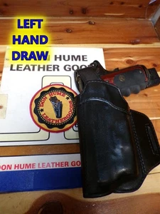 LEFT H722 10-5" Hume Askins Holster for SPRINGFIELD 1911 OP.   w/ X200 Tac Light - Picture 1 of 5
