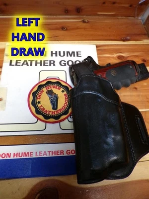 LEFT H722 10-5" Hume Askins Holster for SPRINGFIELD 1911 OP.   w/ X200 Tac Light - Image 1 of 4