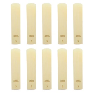 (Strength 3.0)10pcs Alto Saxophone Reeds Professional Alto Saxophone Reeds - Picture 1 of 12