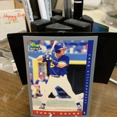 1993 Classic Best Tommy Adams #178 Jacksonville Suns Baseball Card - Image 1 of 2