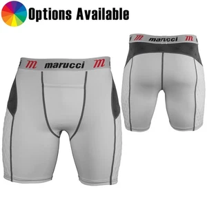 Marucci Men's Baseball/Softball Padded Sliding Shorts - Picture 1 of 16