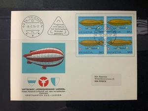 FLIGHT COVER: SWITZERLAND BALLOON COVER 1976 - Bild 1 von 1