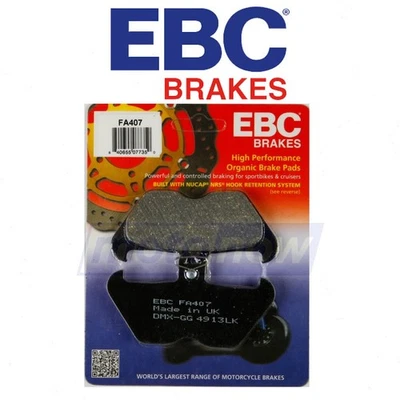 EBC Front Organic Brake Pads for 1995-1999 BMW R1100GS ABS - Brake Brake ix Foto 1 de 4