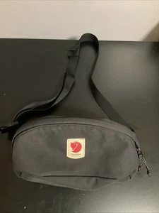 Fjallraven Bergshell 23165 Ulvo Hip Pack Medium Nero Buono - Foto 1 di 14