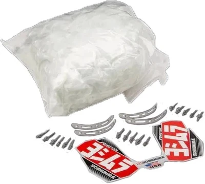 Kit de reempaquetado de escape silenciador premium Yosh RS2 DS4 para Honda CRF450X 05-17 Foto 1 de 3