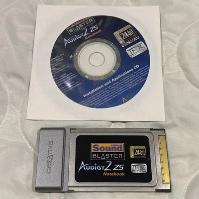 PORTÁTIL SOUND BLASTER AUDIGY 2 ZS PCMCIA Foto 1 de 4