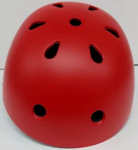 Casco per ciclisti a pedale rosso taglia small.......................2EB - Foto 1 di 7