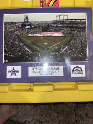 ~ ALL STAR GAME Coors Field • July 13, 2021 Rockies VIP SEALED Picture Cards Cover